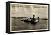 Colombo Sri Lanka, Hafeneinfahrt, Pilot Station-null-Framed Stretched Canvas