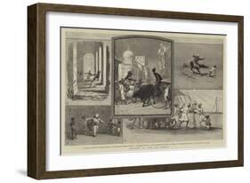 Colombo to Suez Via Bombay-null-Framed Giclee Print