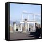 Colomns of the Colonnade Round the Forum, Pompeii, Italy-CM Dixon-Framed Stretched Canvas