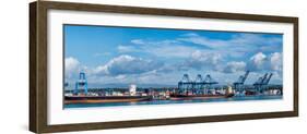 Colon Container Terminal, Panama Canal, Panama-null-Framed Photographic Print