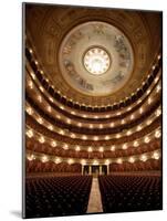 Colon Theater is Seen During its Restoration in Buenos Aires-null-Mounted Photographic Print