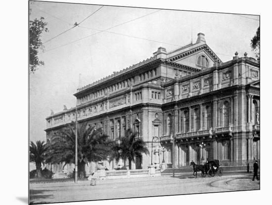 Colon Theatre, Buenos Aires, Argentina-null-Mounted Giclee Print