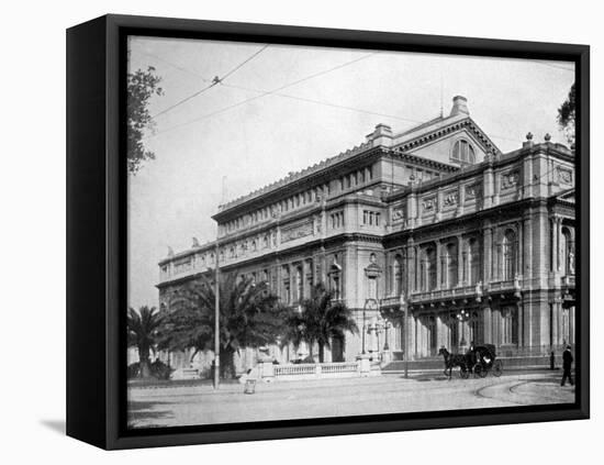 Colon Theatre, Buenos Aires, Argentina-null-Framed Stretched Canvas