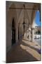 Colonade Along the Side of Sukiennice, the Renaisssance Cloth Hall-null-Mounted Photographic Print