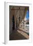 Colonade Along the Side of Sukiennice, the Renaisssance Cloth Hall-null-Framed Photographic Print