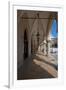 Colonade Along the Side of Sukiennice, the Renaisssance Cloth Hall-null-Framed Photographic Print
