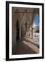 Colonade Along the Side of Sukiennice, the Renaisssance Cloth Hall-null-Framed Photographic Print