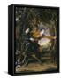 Colonel Acland and Lord Sydney: The Archers-Sir Joshua Reynolds-Framed Stretched Canvas