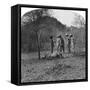 Colonel Afsurul Mulk on a Tiger Hunt, India, 1900s-null-Framed Stretched Canvas