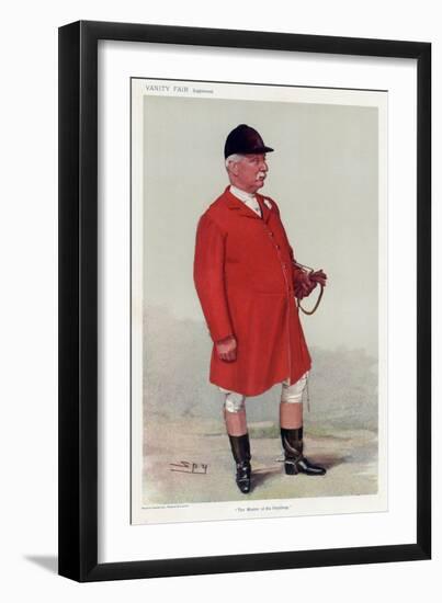 Colonel Albert Brassey, Vanity Fair-Leslie Ward-Framed Art Print