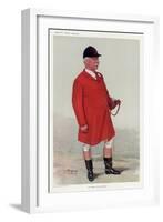 Colonel Albert Brassey, Vanity Fair-Leslie Ward-Framed Art Print
