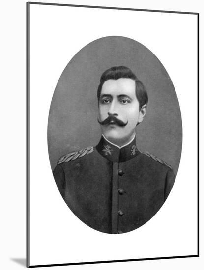 Colonel Albino Jara, Paraguayan Soldier and Politician, 1911-null-Mounted Giclee Print