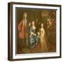 Colonel Andrew Bissett and His Family, 1708-Enoch Seeman-Framed Giclee Print