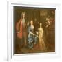 Colonel Andrew Bissett and His Family, 1708-Enoch Seeman-Framed Giclee Print