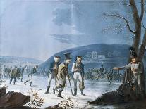 Russian Prisoners after Battle of Austerlitz-Colonel Barbier-Framed Stretched Canvas