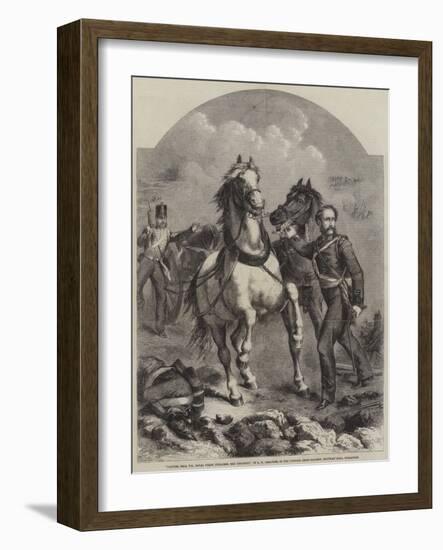 Colonel Bell, Vc, Royal Welsh Fusiliers, 23rd Regiment-Chevalier Louis-William Desanges-Framed Giclee Print