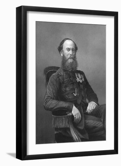 Colonel Brownrigg, British Soldier, 1857-DJ Pound-Framed Giclee Print