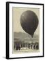 Colonel Burnaby's Recent Balloon Voyage across the Channel, the Start-null-Framed Giclee Print