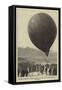 Colonel Burnaby's Recent Balloon Voyage across the Channel, the Start-null-Framed Stretched Canvas