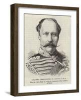 Colonel Christopher H Barnes-null-Framed Giclee Print