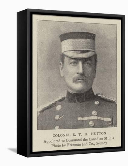 Colonel E T H Hutton-null-Framed Stretched Canvas