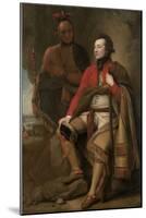 Colonel Guy Johnson and Karonghyontye (Captain David Hill), 1776-Benjamin West-Mounted Art Print