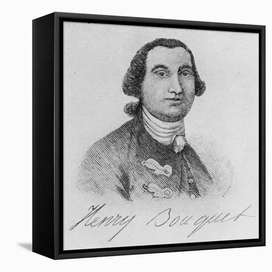 Colonel Henry Bouquet (Engraving)-John Wollaston-Framed Stretched Canvas