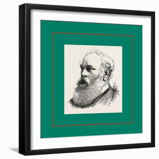 Colonel Hughes, M.P. Plumstead, London, UK, Britain, United Kingdom, U.K., Great Britain-null-Framed Giclee Print