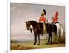 Colonel James Charles Chatterton (1792-1874) the 4th Royal Irish Dragoon Guards, on His Charger…-John Junior Ferneley-Framed Premium Giclee Print