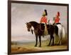 Colonel James Charles Chatterton (1792-1874) the 4th Royal Irish Dragoon Guards, on His Charger…-John Junior Ferneley-Framed Premium Giclee Print