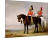 Colonel James Charles Chatterton (1792-1874) the 4th Royal Irish Dragoon Guards, on His Charger…-John Junior Ferneley-Mounted Premium Giclee Print