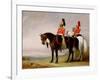 Colonel James Charles Chatterton (1792-1874) the 4th Royal Irish Dragoon Guards, on His Charger…-John Junior Ferneley-Framed Giclee Print