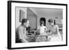 Colonel John Paul Stapp at Home Playing Chess with His Family, Dayton, Oh, 1959-Franci Miller-Framed Photographic Print