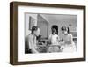 Colonel John Paul Stapp at Home Playing Chess with His Family, Dayton, Oh, 1959-Franci Miller-Framed Photographic Print