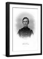 Colonel John W Lowe, American Soldier-John A O'Neill-Framed Giclee Print