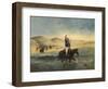 Colonel Juan Pascal Pringles on Horseback During the Battle of Chancay of 1825-null-Framed Giclee Print