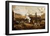 Colonel Mariano Maza's Visit, October 29, 1841, During the Battle of Catamarca-null-Framed Giclee Print