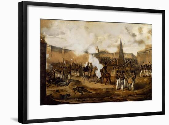 Colonel Mariano Maza's Visit, October 29, 1841, During the Battle of Catamarca-null-Framed Giclee Print