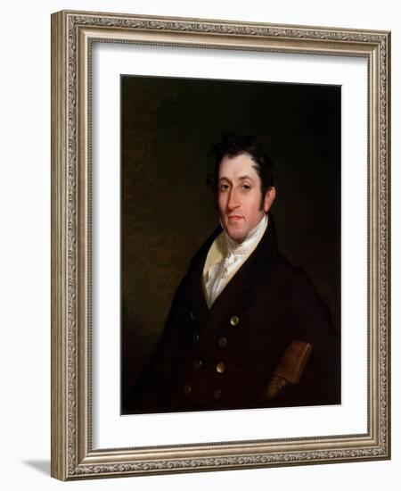 Colonel Mendes Cohen, C.1838-Rembrandt Peale-Framed Giclee Print