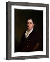 Colonel Mendes Cohen, C.1838-Rembrandt Peale-Framed Giclee Print