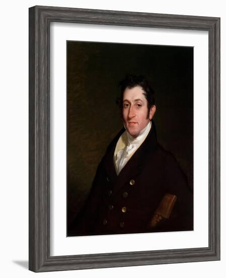 Colonel Mendes Cohen, C.1838-Rembrandt Peale-Framed Giclee Print