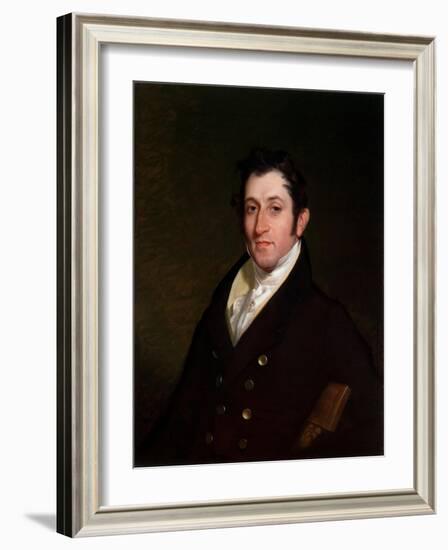 Colonel Mendes Cohen, C.1838-Rembrandt Peale-Framed Giclee Print