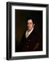 Colonel Mendes Cohen, C.1838-Rembrandt Peale-Framed Giclee Print