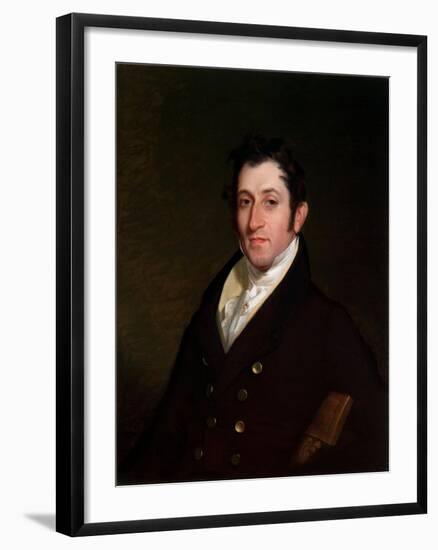 Colonel Mendes Cohen, C.1838-Rembrandt Peale-Framed Giclee Print