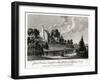 Colonel Onslow's Lodge at Try-Hill, Near Chertsey, Surry, 1777-Michael Angelo Rooker-Framed Giclee Print