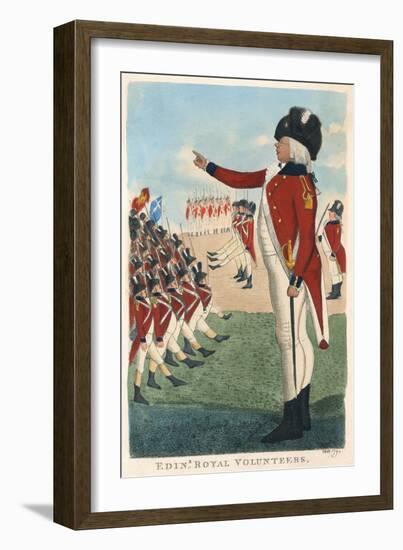 Colonel Patrick Crichton-John Kay-Framed Art Print