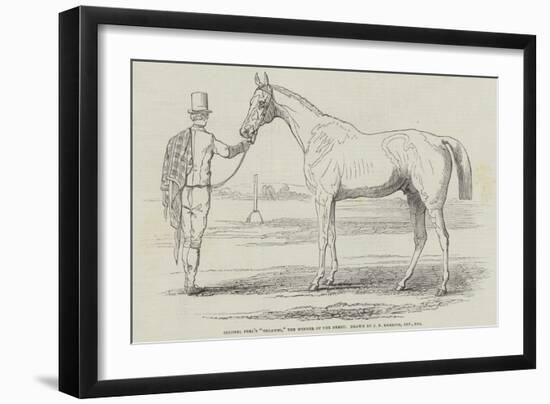 Colonel Peel's Orlando, the Winner of the Derby-null-Framed Giclee Print