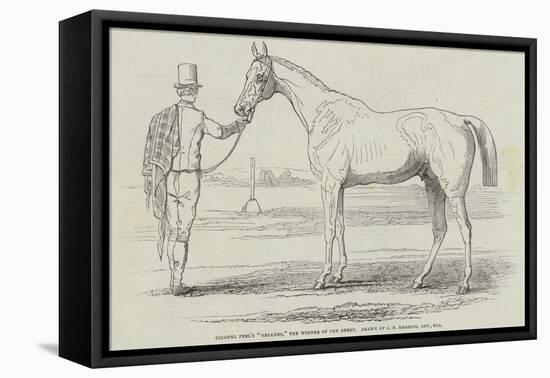 Colonel Peel's Orlando, the Winner of the Derby-null-Framed Stretched Canvas