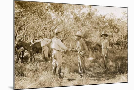 Colonel Percy Harrison Fawcett (1867-1925) in Brazil, 1925-English Photographer-Mounted Photographic Print