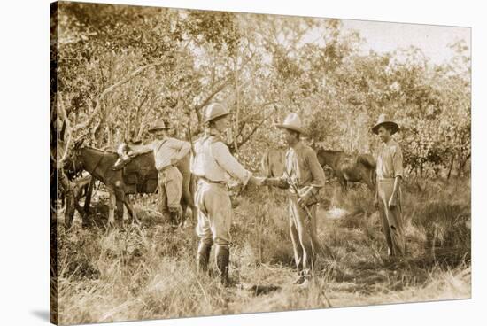 Colonel Percy Harrison Fawcett (1867-1925) in Brazil, 1925-English Photographer-Stretched Canvas